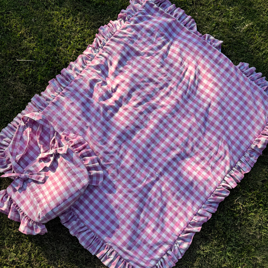 Gingham Picnic Blanket