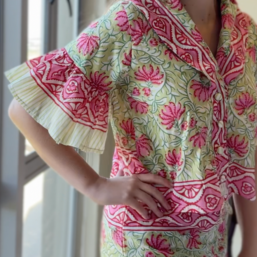 Mint and Bloom set in style Camellia