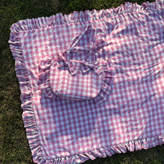 Gingham Picnic Blanket