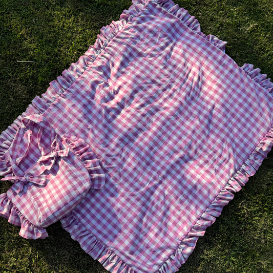 Gingham Picnic Blanket