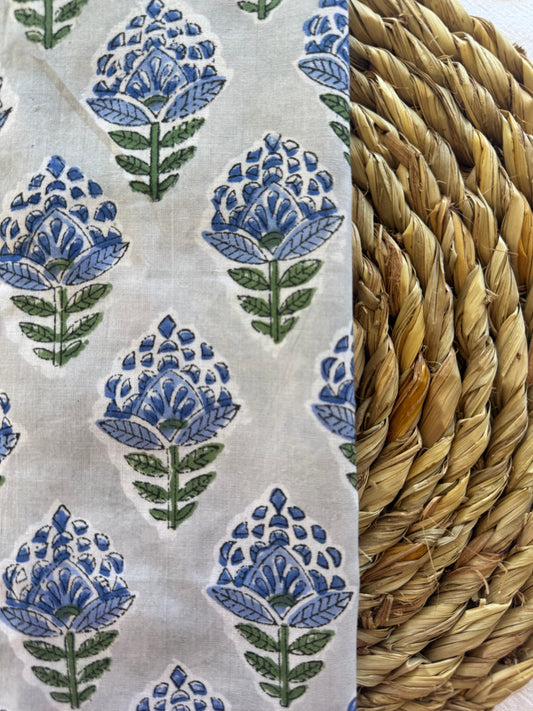 Blue and grey Napkin