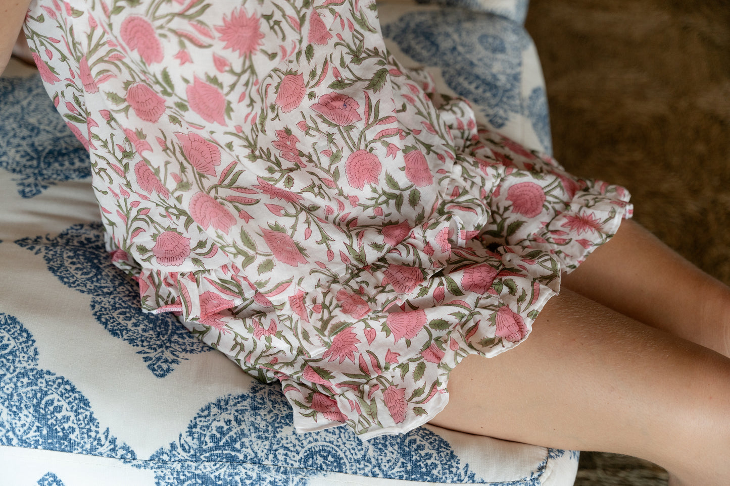Light floral set in style Poppy