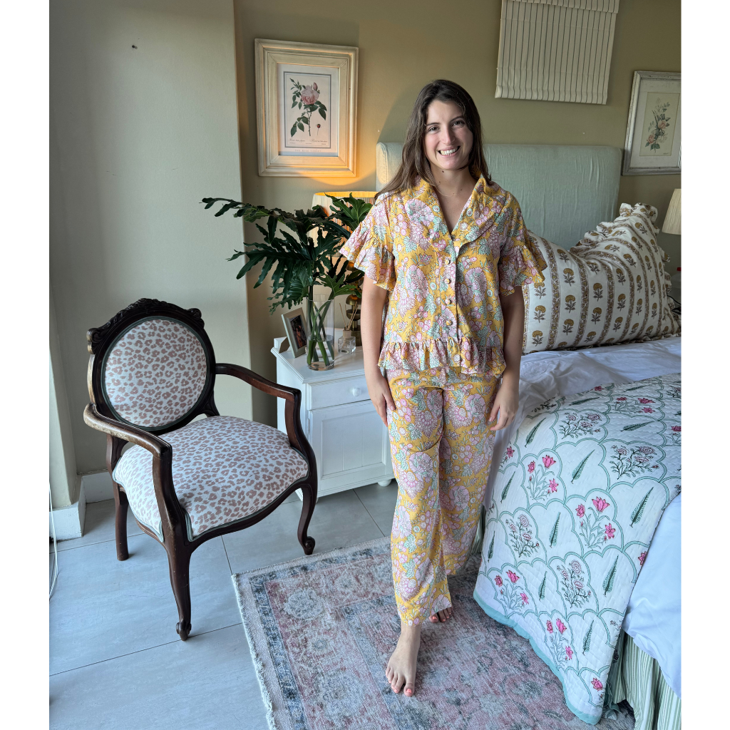 Golden Jaipur set in style Peony