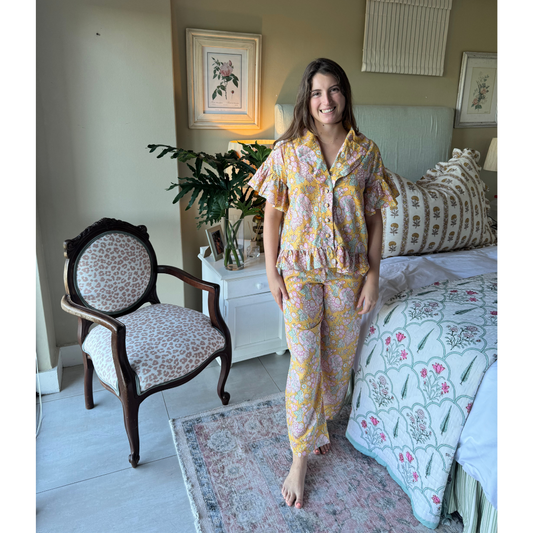 Golden Jaipur set in style Peony