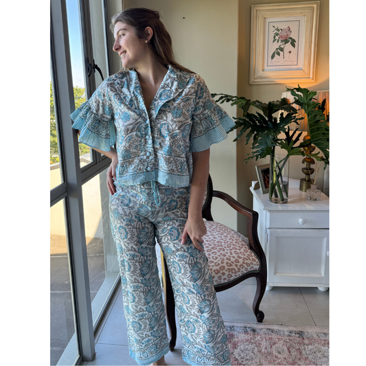 Indigo Breeze set in style Camellia