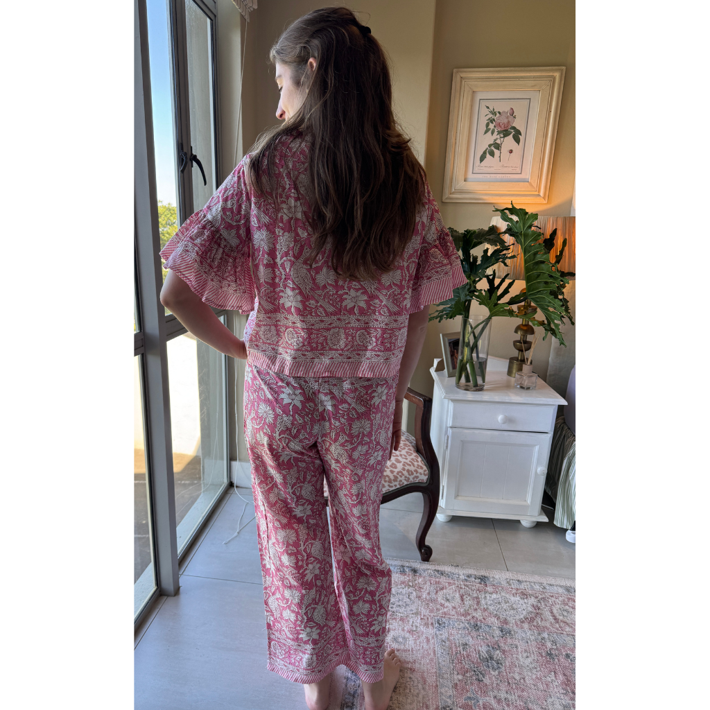 The Safa Gulabi set in style Camellia